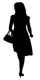 woman walking