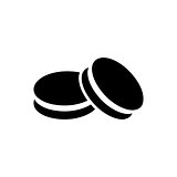 Simple macarons icon