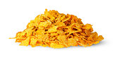 Pile of corn flakes