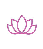 Pictograph of lotus