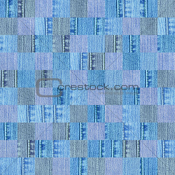 Seamless background with cotton patterns