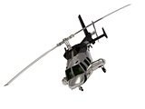 Fighter ARMY Silver helicopter