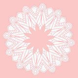 Mandala. Hand drawn ethnic decorative element vector illustration eps 10 for your design.