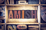 Amish Concept Letterpress Type