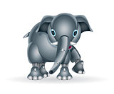Robot elephant cub
