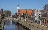 Central canal and street in historical Sloten