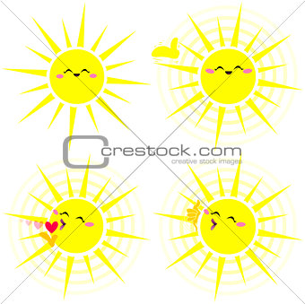 Shining Happy Yellow Sun Pack