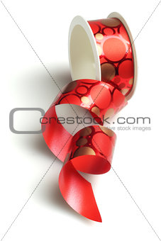 Red Decorative Ribbon