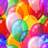 Balloon background seamless