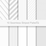 Seamless striped patterns