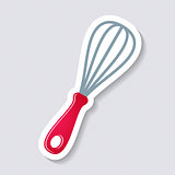 Vector whisk icon