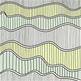 Sketch Wave Abstract Background.