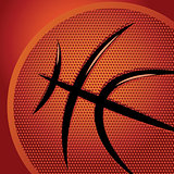Abstract sports background with basketball texture