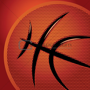 Abstract sports background with basketball texture