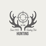 Hunting Vintage Emblem