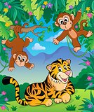 Animals in jungle topic image 4
