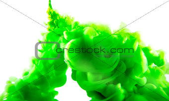 green abstract art