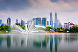 Kuala Lumpur Park Skyline