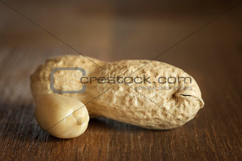 Peanut on a table