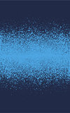 graffiti spray effect gradient element in blue tones