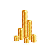 Money coins. Vector