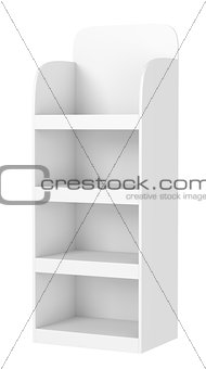 Display stand with shelves