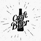 Craft beer black label