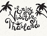 Enjoy visiting Thailand banner