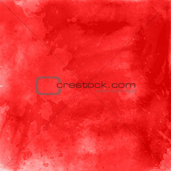 Red watercolour background 