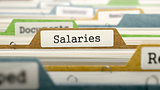 Salaries on Business Folder in Catalog.