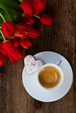Valentines day coffee