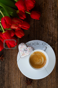 Valentines day coffee