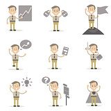 Set of Businessman Characters