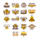 Label of beer badge