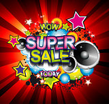 Super Sale Today background for your promotional posters