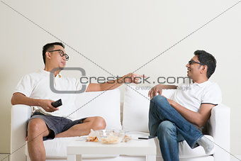 Men having argument