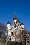 Aleksandr Nevsky russian orthodox cathedral in Tallinn