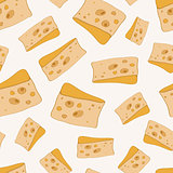 vector cheese pattern