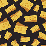 vector cheese pattern