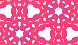 Seamless Pink Geometric Pattern