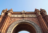  Triumphal arch in Barcelona