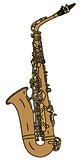 Classic saxophone
