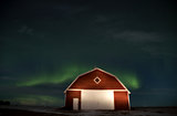 Northern Lights Canada Barn