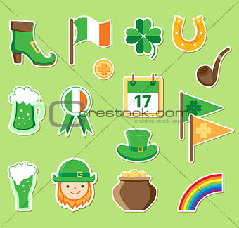 Icons for St. Patrick's Day