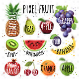 Pixel fruit