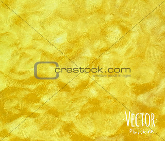 Plasticine background yellow