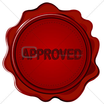 Approved wax seal
