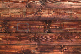 Rustic brown red wood background