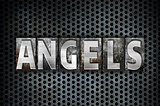 Angels Concept Metal Letterpress Type