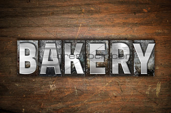Bakery Concept Metal Letterpress Type